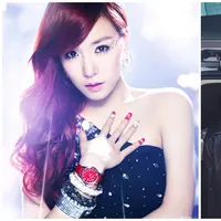 Ilustrasi keakraban Tiffany SNSD dan Lee Cheol Woo.