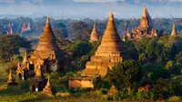 Bagan jadi kota tujuan wisata turis dari berbagai negara karena keindahan pagoda yang mereka miliki (iStock)