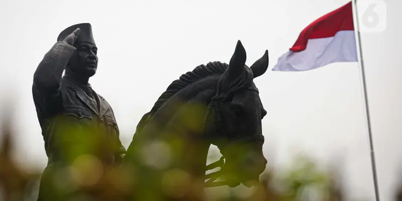FOTO: Melihat Patung Presiden Pertama RI Soekarno