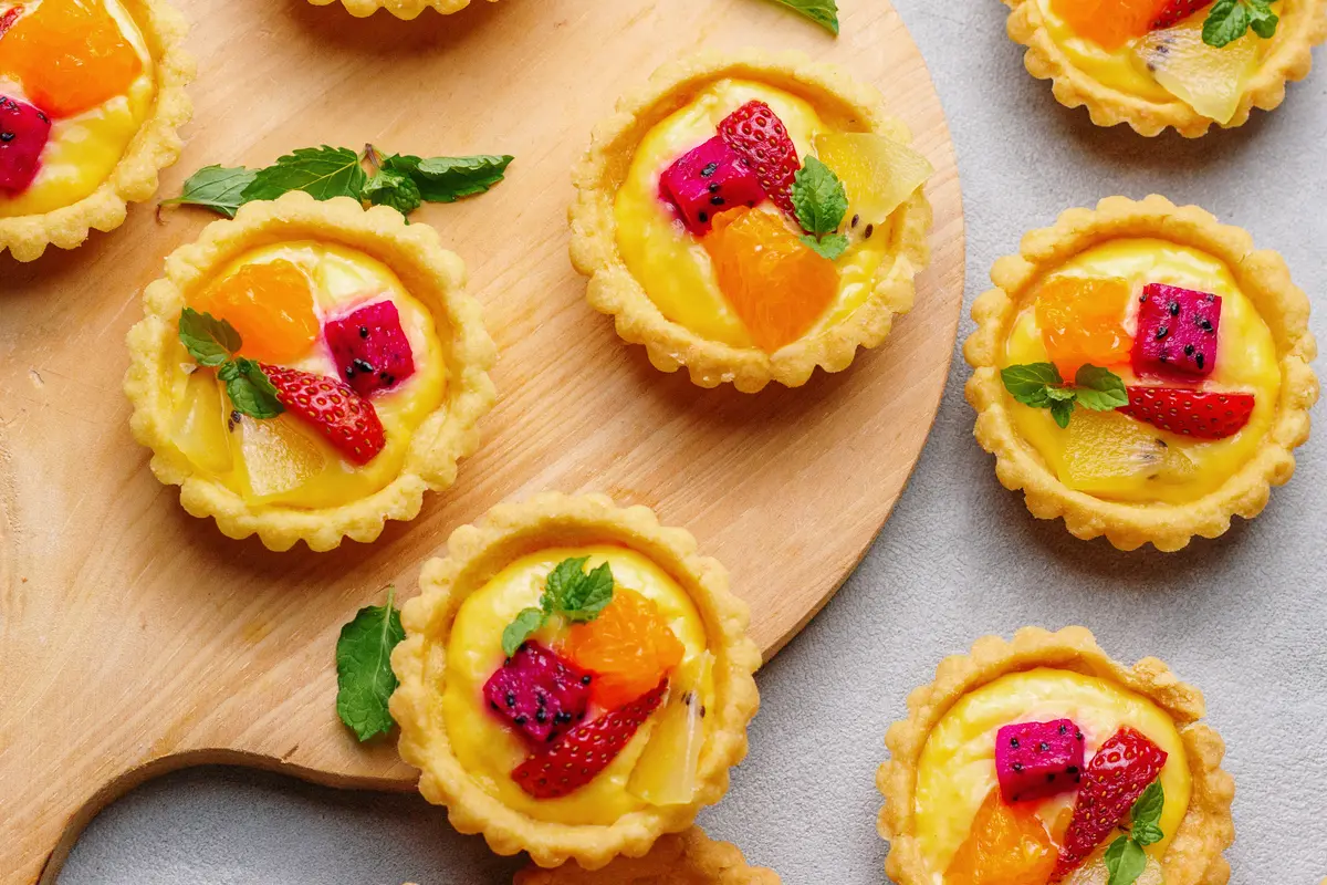 pie buah mini