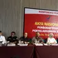 BPOM dalam konferensi pers Aksi Nasional Pemberantasan Narkoba di Hotel Grand Mercure pada 10 Agustus 2017. (Liputan6/Umi Septia)