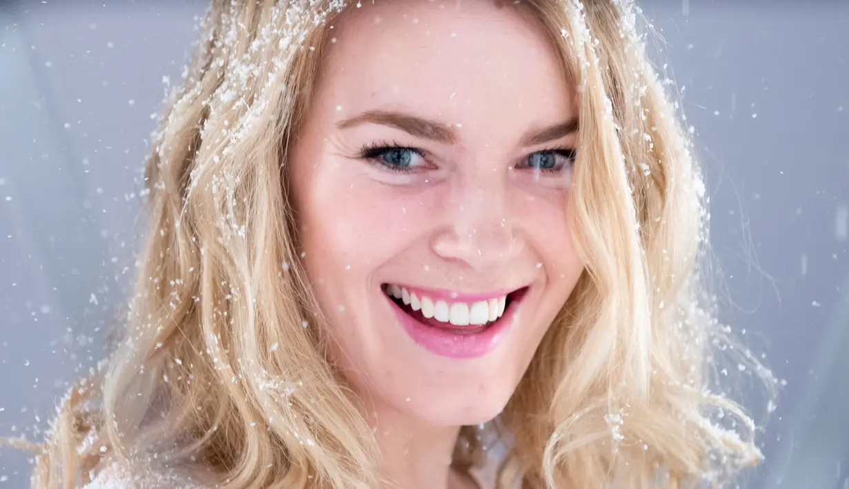 Nina Loeseth adalah atlet ski alpine putri Norwegia. (AFP/Joe Klamar)