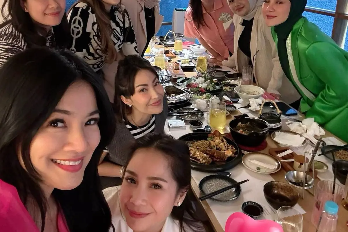 Potret Geng Cendol saat quality time bareng (Sumber: Instagram/@titi_kamall)