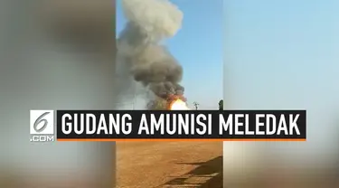 Kapolda Jawa Tengah Irjen Rycko Amelza Dahniel menjelaskan kronologi meledaknya gudang amunisi mako Brimob di Semarang Sabtu (14/9/2019). Ledakan sempat terjadi  beberapa kali.