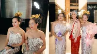 7 Potret Kompak Adhisty Zara dan Hasyakyla Tampil di Pagelaran Seni, Tampil Menawan