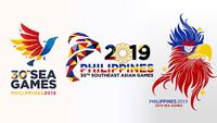 Logo SEA Games 2019 di Filipina. (Bola.com/Dok. VFF)