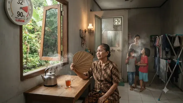 Penyebab Rumah Terasa Pengap Meski Jendela Dibuka
