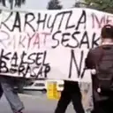 Demo Mahasiswa di Kalsel, Tuntut Kabut Asap Hilang Dalam 2 Minggu