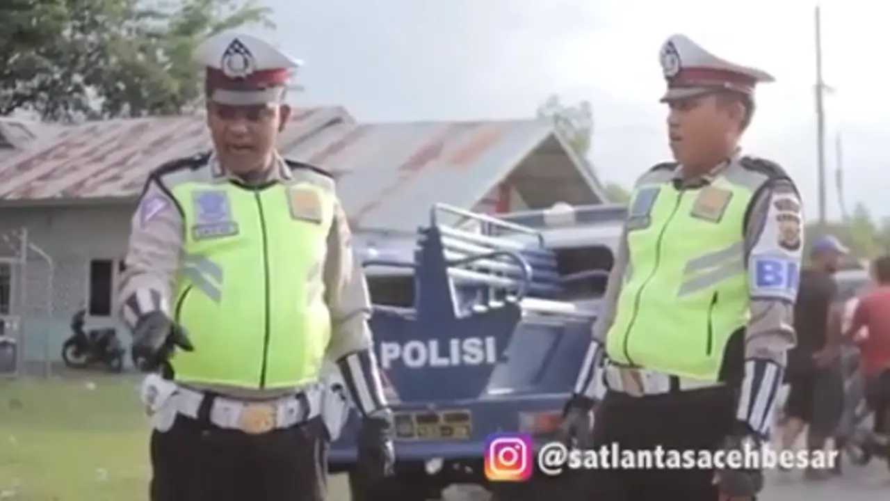 4 Modus Pelanggar Hadapi Razia Versi Satlantas Aceh Besar, Kocak!
