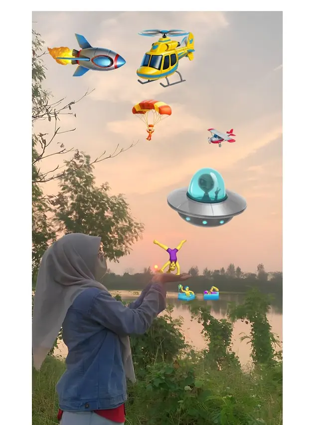 Wanita Ini Minta Diedit Foto Mataharinya Pas di Tangan, 8 Hasilnya Bikin Tepuk Jidat