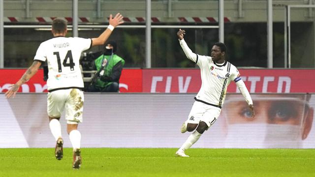 FOTO: AC Milan Dipermalukan Spezia di San Siro