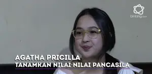Seperti ini makna Pancasila bagi Agatha Pricilla.