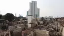 Kondisi lokasi bekas kebakaran di permukiman padat penduduk di Jalan Kemayoran Gempol belakang Pasar Jiung, Kelurahan Kebon Kosong, Kecamatan Kemayoran, Jakarta Pusat, Selasa (2/6/2026). (Kapanlagi.com/Budy Santoso)