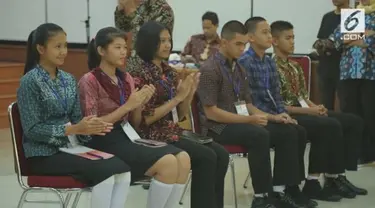 Calon Paskibraka 2017 Maju Sebagai Lurah Desa Bahagia