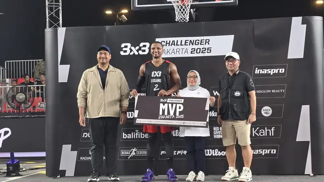 Lugano menjadi juara FIBA 3x3 Challenger Jakarta 2025