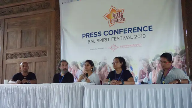 Press Conference BaliSpirit Festival 2019