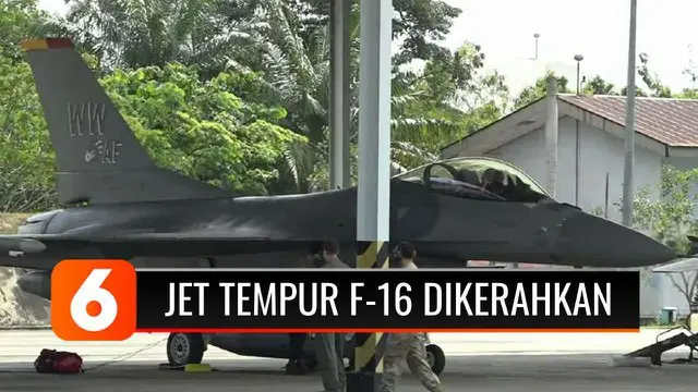 Latihan bersama TNI AU dan AU Amerika Serikat “Cope West 2021”, melibatkan 12 pesawat tempur F-16 milik kedua negara!