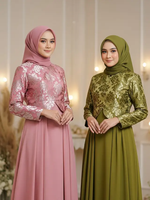 Gamis Busui Friendly Brokat-Sifon