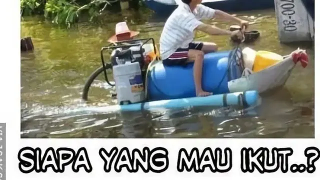 Kumpulan Ide Kendaraan Unik untuk Menghadapi Banjir, Berani Coba? (ist)