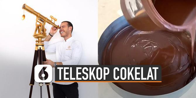 VIDEO: Hebat, Teleskop ini Dibuat Menggunakan Cokelat Asli