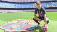 Pablo Torre resmi direkrut Barcelona. (Photo credit by FC Barcelona via fcbarcelona.com)