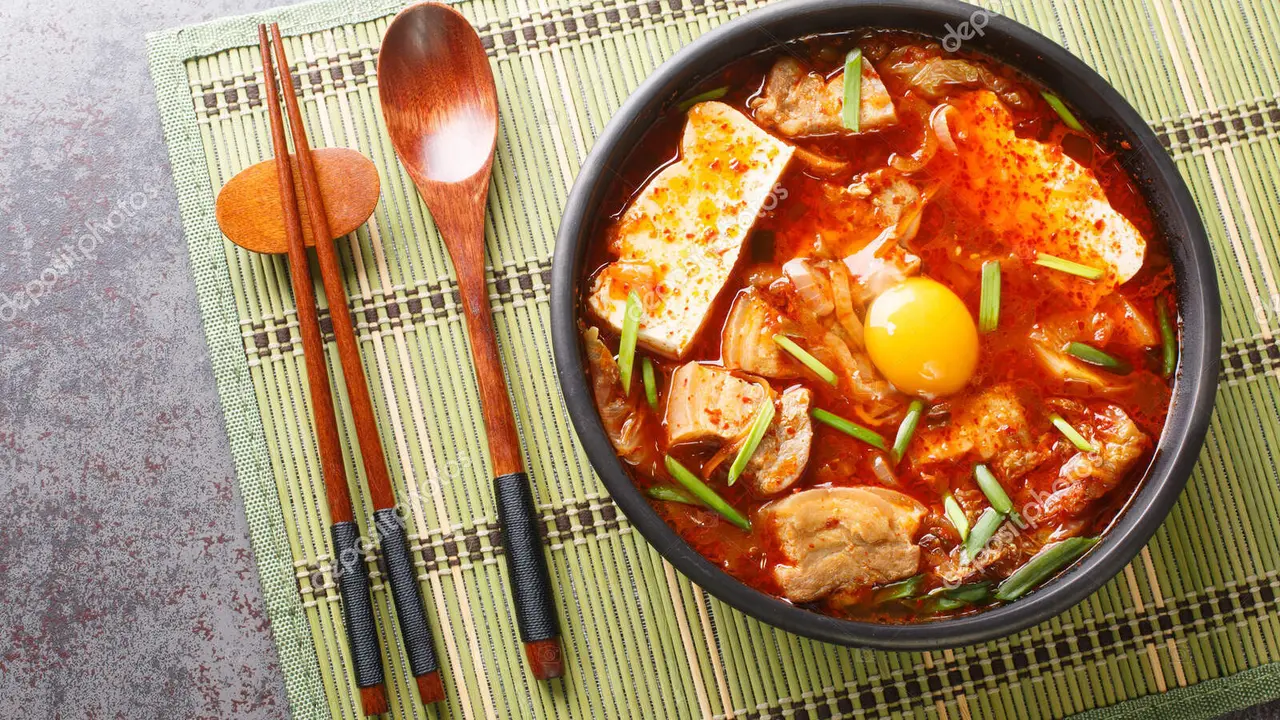 Makanan korea Sundubu Jjigae