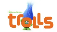 Poster film animasi Trolls. Foto: comingsoon.net