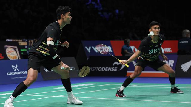 Bagas Maulana/Muhammad Shohibul Fikri - Denmark Open 2023 - Bulu Tangkis