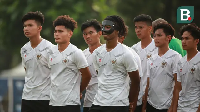 Latihan Timnas Indonesia U-20 untuk Persiapan Kualifikasi Piala Asia U-20 2023