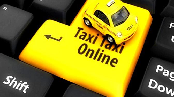 Ilustrasi Taksi Online