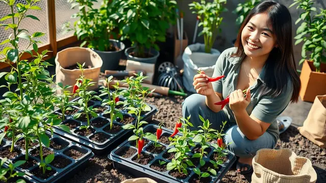 cara menanam cabe dari biji