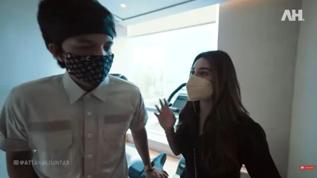 Aurel Hermansyah - Atta Halilintar (Foto: YouTube)