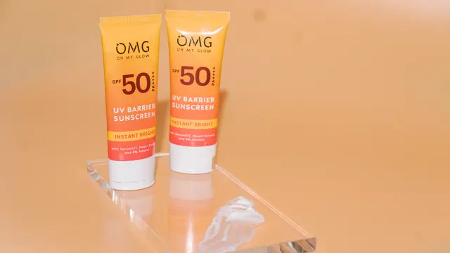 Review OMG Oh My Glow UV Barrier Sunscreen, Seberapa Worth It Produknya untuk Melindungi Kulit?