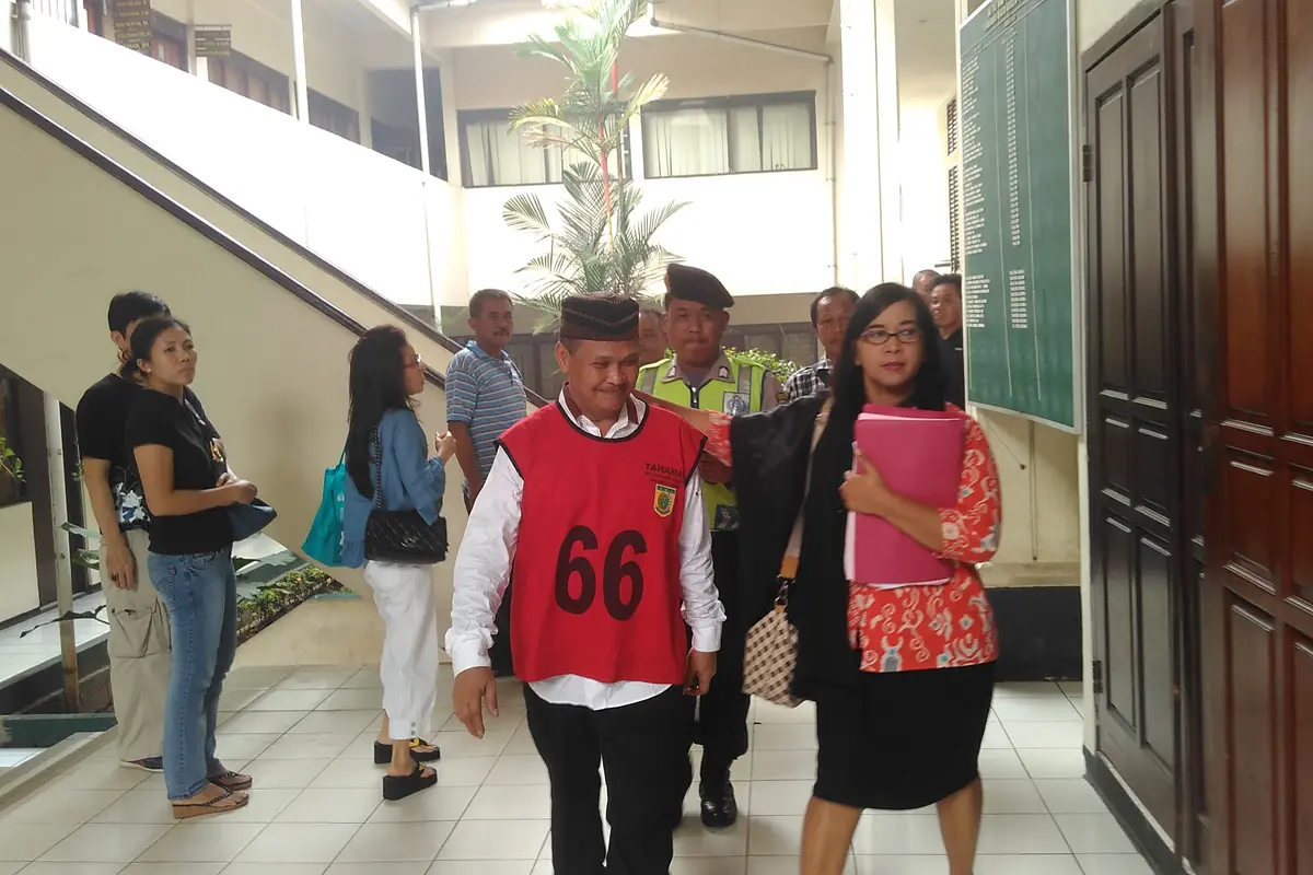 Daeng Azis di Pengadilan Negeri Jakarta Utara 