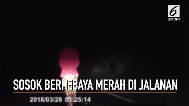 VIDEO: Misteri Sosok Berkebaya Merah di Jalanan