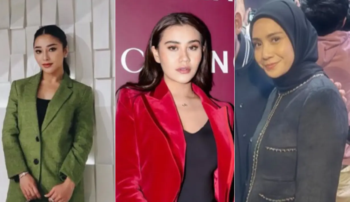 <p>Artis Pakai Blazer. [Instagram]</p>