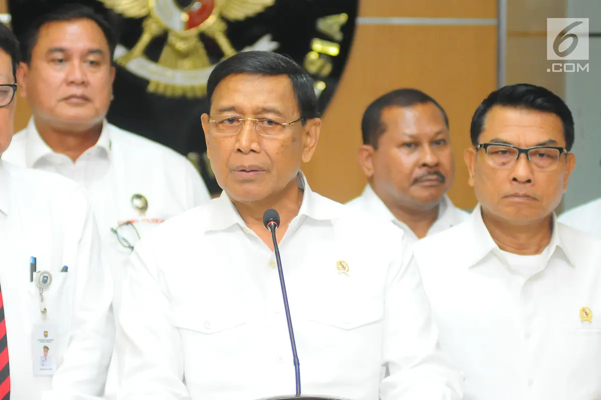 Wiranto Beri Penjelasan Soal Keamanan Pasca Pemilu 2019