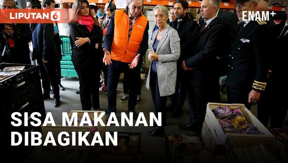 VIDEO: Bank Makanan Prancis Kumpulkan 30 Ton Produk dari Area Atlet Olimpiade