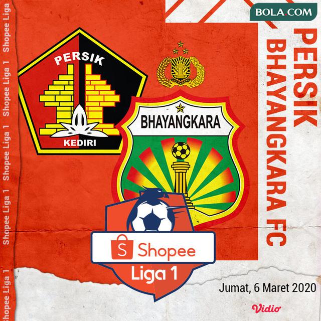 Persik Kediri Vs Bhayangkara FC