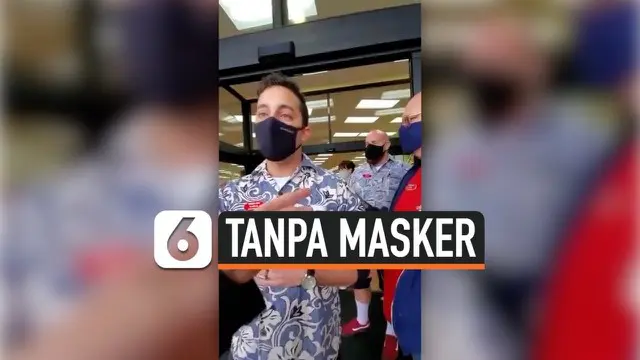 Ssebuah video berdurasi 8 menit viral di media sosial, menunjukkan seorang pengunjung yang mencoba masuk ke dalam supermarket tanpa menggunakan masker. Namun, manajer toko menolak mereka dengan sopan dan tak mengijinkannya masuk.