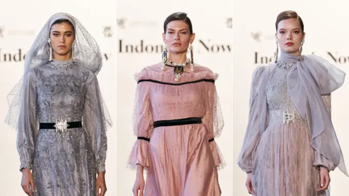 Desain Modest Wear Zeta Privé di New York Fashion Week 2023
