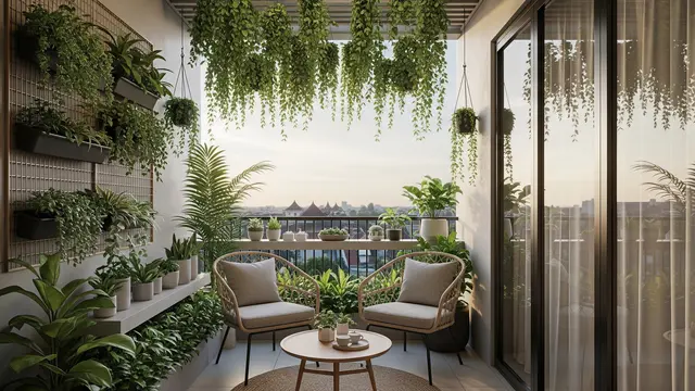 8 Model Balkon Rumah ala Kafe, Nyaman untuk Santai Sore dan Estetik untuk Hunian Modern