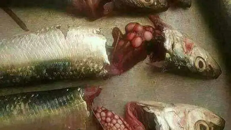 Ikan sarden yang diduga tercemar logam berat. (Foto: KKP)