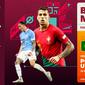 Live Streaming Big Match Piala Dunia 2022 di Vidio Portugal Vs Uruguay Selasa, 29 November