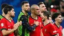 Selecao das Quinas takluk 5-3 lewat babak tos-tosan, setelah skor imbang 0-0 bertahan hingga 120 menit. (AFP/Javier Soriano)
