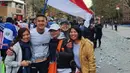 Para pelari Team Yayasan Ronald McDonald House Charities (RMHC) Indonesia mengikuti ajang lari New York Marathon 2019. Para pelari tersebut berpartisipasi dalam penggalangan dana untuk pembangunan rumah singgah RMHC di Denpasar Bali. (Foto Istimewa)