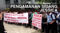  Polda Metro Jaya menyatakan kesiapan mengamankan jalannya sidang perdana Jessica Kumala Wongso. 