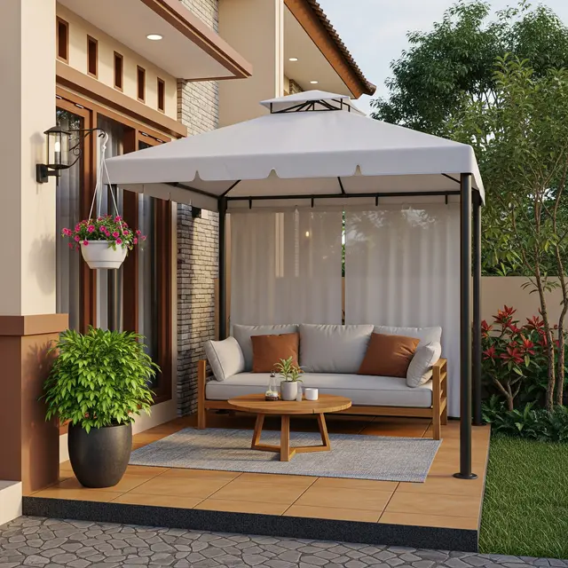 9 Model Teras Rumah Kecil yang Cantik untuk Hangout