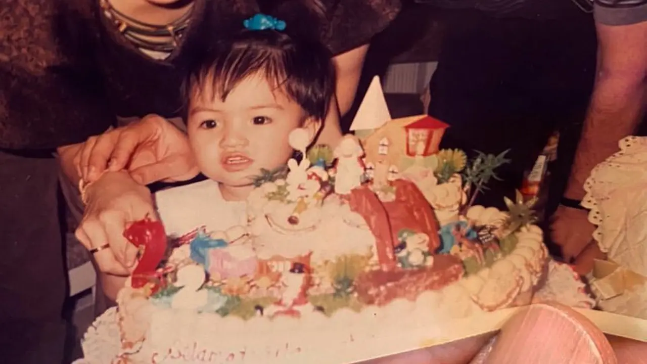 Raline Shah saat kecil (Instagram/ralineshah)