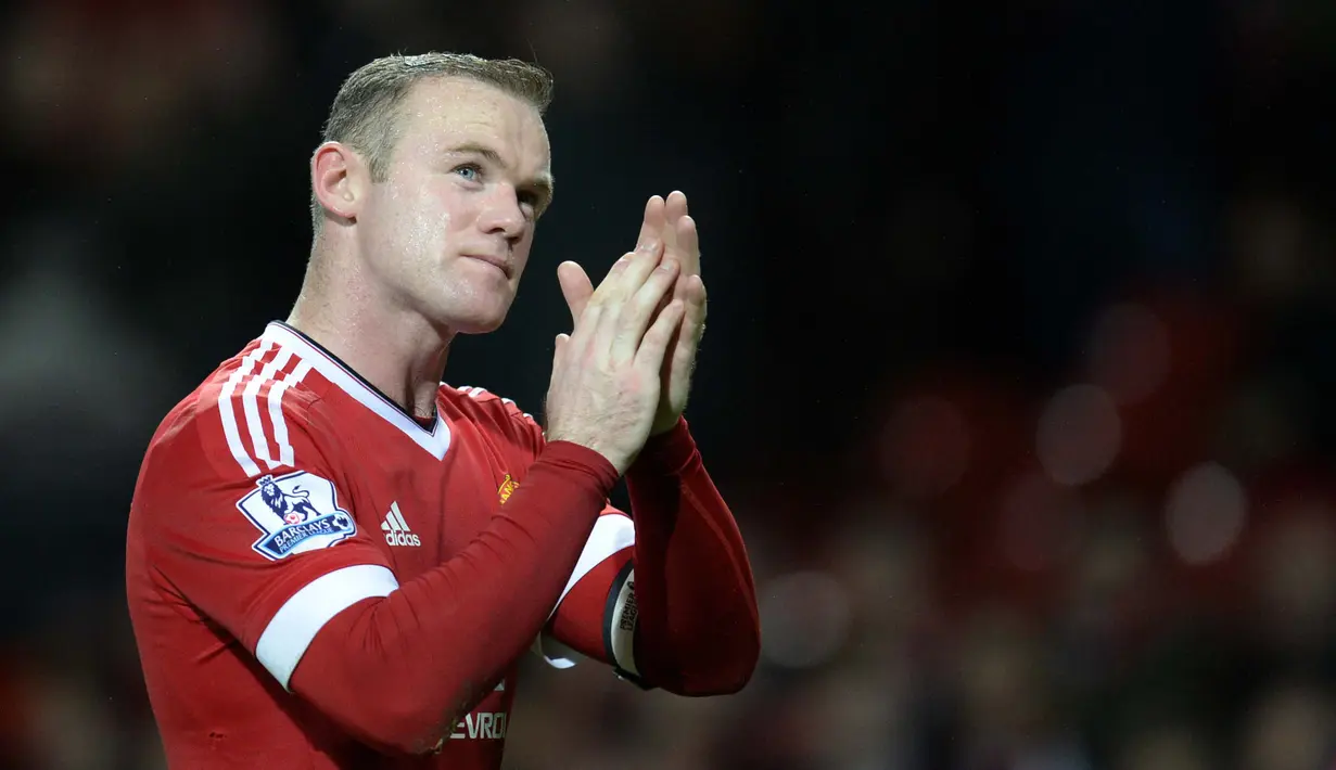 Pemain Manchester United, Wayne Rooney memiliki kekayaan bersih sekitar  € 84 juta euro, Rooney juga mendapat gaji £ 300.000/minggu dari Manchester United dan menjadi bintang iklan beberapa produk terkenal.   (AFP/Oli Scarff)